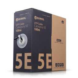 DA-UTP14P 100m-black UTP랜케이블 인터넷공유기연결용 100Mbps 공사용 RJ45플러그 제작용