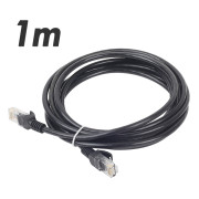 DA-UTP14P 1m-black UTP Category5e 케이블 1m UTP랜케이블 인터넷공유기연결용 100Mbps HUB연결