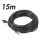 DA-UTP14P 15m-black UTP Category5e 케이블 15m UTP랜케이블 인터넷공유기연결용 100Mbps HUB연결