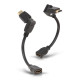 DA-HDMIMF360 HDMI 360도 회전형 젠더 HDMI케이블 단자보호(20CM)
