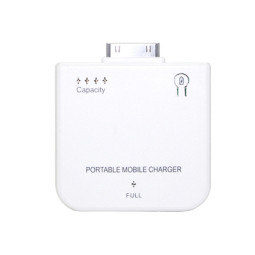 Coms 아이폰 비상 충전기/1900mA/화이트 색상/잔량표시