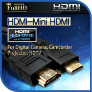 Coms HDMI/HDMI(Mini) 케이블 50CM/V1.4
