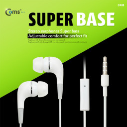 Coms 이어폰 (EV-2207SL), 커널/4극
