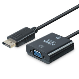 DA-DPV 디스플레이포트 DP to VGA 영상컨버터 영상젠더  최대지원해상도 1920 X 1080 (FullHD)