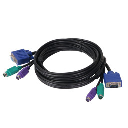 DA-KVM MF 5m KVM RGB 연장 케이블 5m (PS/2)