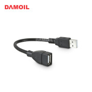 DA-G-USBMF15BK USB 2.0 연장 자바라블랙젠더