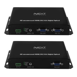 NEXT-1021VFC VGA 비압축 무손실 광 연장기 리피터