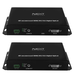 NEXT-1023DFC DVI 비압축 무손실 광 연장기 리피터