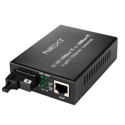 NEXT-2000GSCSW-B 1Core SC타입 광컨버터 기가