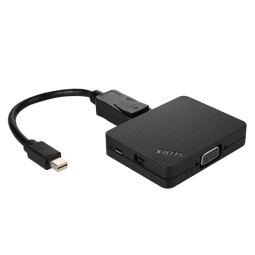 SUNIX DPU3000-D4 DP/MiniDP to DP/HDMI/VGA 디스플레이포트 분배기