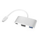 3in1 USB-C to VGA컨버터