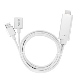 NEXT-830A 아이폰+안드로이드 지원 미러링 케이블