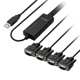 NEXT-RS232 4P USB to RS232(시리얼) 4포트 케이블