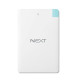 NEXT-2000PB 카드형 보조배터리 2000mAh 케이블일체형