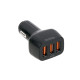 NEXT-1407CHG 3포트 QC3.0 USB 차량용 시거잭 충전기