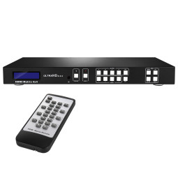 NEXT-4248UHDM HDMI2.0 4X4 Matrix switch with audio 4:4:4 Support