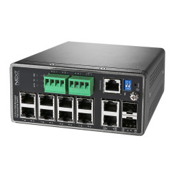NEXT-POE2610MDT 산업용 PoE+ Managed Switch
