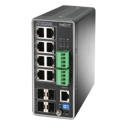 NEXT-POE2712MDT 산업용 PoE+ Managed Switch