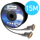NEXT-5515DAOC-DD 마이크로 HDMI to DVI 15M 광케이블