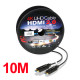 NEXT-6010HAOC-DD HDMI 2.0 광케이블 10M AOC 소켓분리