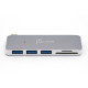 NEXT-JCD348 5 in 1 USB 3.0 Type C 멀티허브