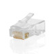 NEXT-RJ45C6 100개 Cat.6 RJ-45 UTP 기가 랜커넥터