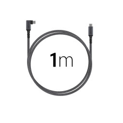 USB-C to C 100WPD 고속충전 데이터 케이블 1M GEN2 90도 꺽임