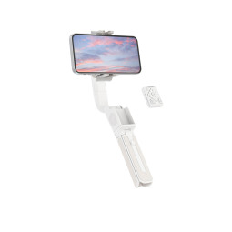 셀카봉 1축짐벌 AI(얼굴+사물)객체추적 리모컨 제스쳐컨트롤