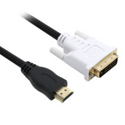 넥시 HDMI to DVI 골드 케이블 1.8M NX198