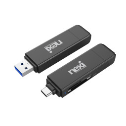 넥시 USB3.0 USB3.1 C타입 OTG 카드리더기 NX610