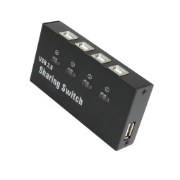 넥시 4 IN 1 USB2.0 수동 선택기 NX1016