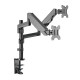 넥시 가스스프링 듀얼모니터 암 거치대 NX1193
