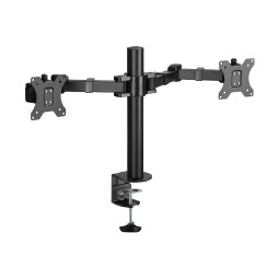 넥시 관절형 듀얼모니터 암 거치대 NX1195