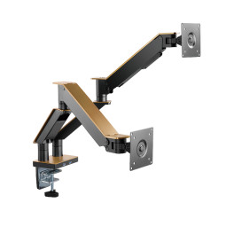 넥시 가스 스프링 듀얼 모니터암 거치대 NX1203