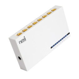 넥시 8포트 기가비트 스위칭 허브 NX1214