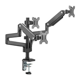 넥시 알루미늄 트리플 모니터 암 거치대 NX1249