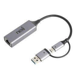 넥시 USB 젠더 C타입 유선랜카드 NX1273