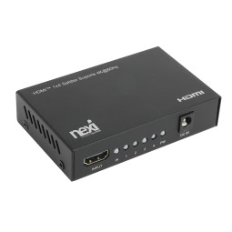 넥시 4K 1:4 HDMI 분배기 NX-4K0104SP-60C