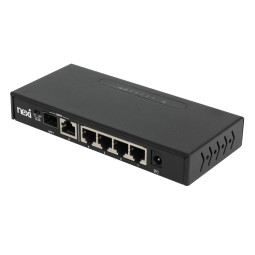 넥시 4 + 1 + 1 SFP 기가비트 스위칭허브 NX1321
