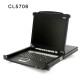 8포트 Slideaway™ 17” LCD KVMP 스위치 CL5708