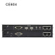 DVI 듀얼 뷰 KVM MAX 60M 연장기 CE604