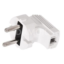 D-HP-4 ㄱ자형 무접지플러그