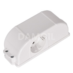 D-SIDE-RC-2 방수방진 노출 2구 콘센트