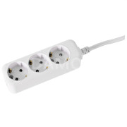 접지 개별 코드 4구 (220V 16A) 5m / 고리형플러그 생활방수