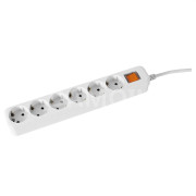 접지 개별 코드 6구 / 고리형플러그 생활방수 (220V 16A) 5m