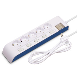 개별 멀티탭 5구 5M 16A 국산 멀티콘센트 현대 하이탭