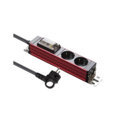 고용량 멀티탭 2구 1.5M 알루미늄 서버탭 레드  HDSVAL-GN215R