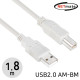 NETmate NMC-UB218 USB2.0 AM-BM 케이블 1.8m