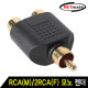 NETmate RCA(M)/2RCA(F) Y형 젠더