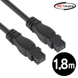 NETmate IEEE1394B 9P Beta 케이블 1.8m